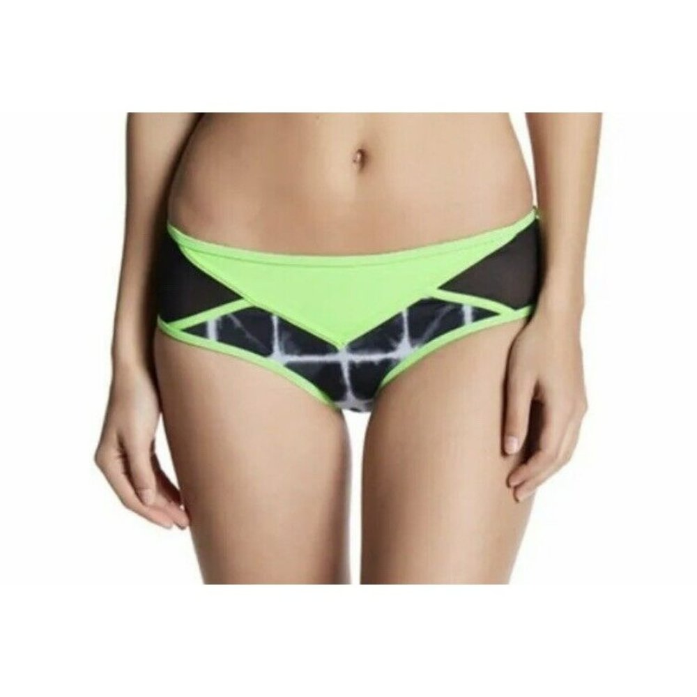 SOLE EAST SWIM ORCHIDBOMB SAIREE Bottom ONLY LIME Medium Neon swimsuit‎ swim